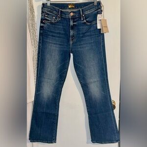 NWT💕MOTHER ‘walking on coals’ stylish ladies ankle jeans. Brand new with tags.